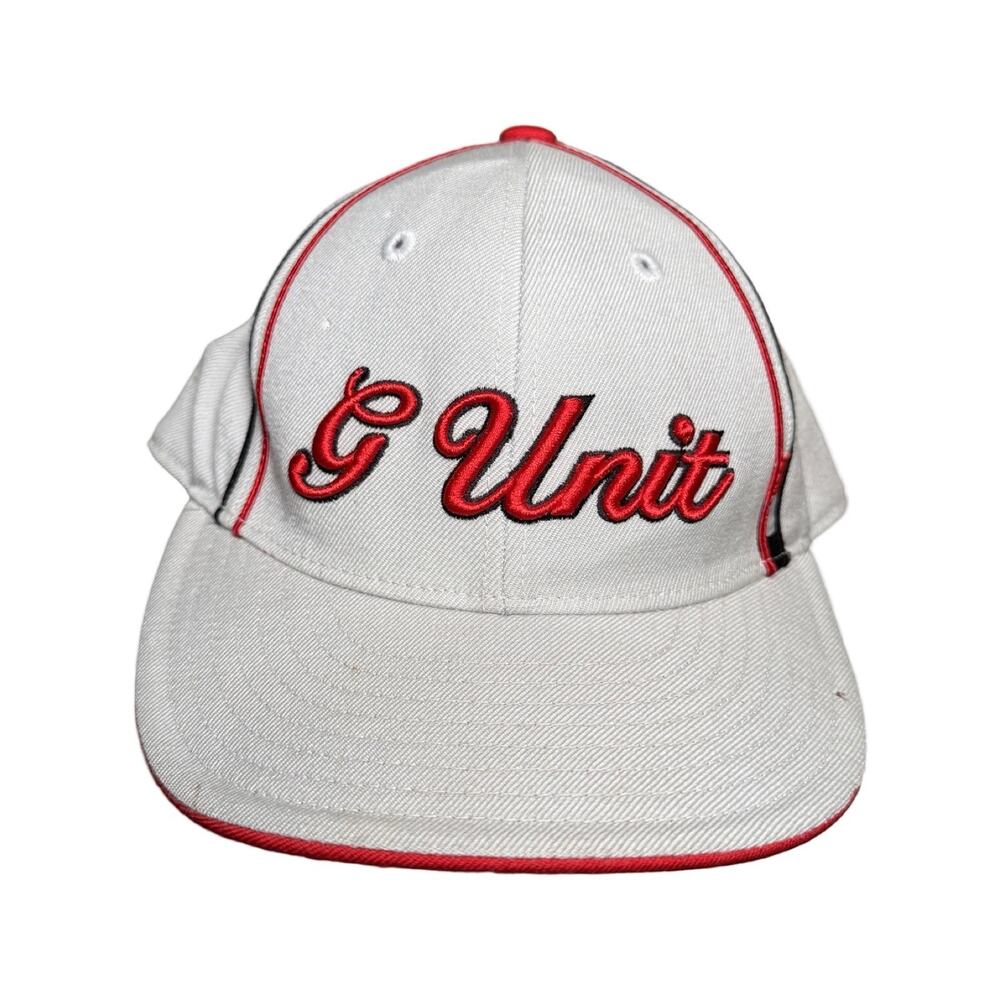 Reebok G Unit G Unit Hat Cap SZ 7 1/8 Vintage Hip Hop 50 Cent Hip Rap